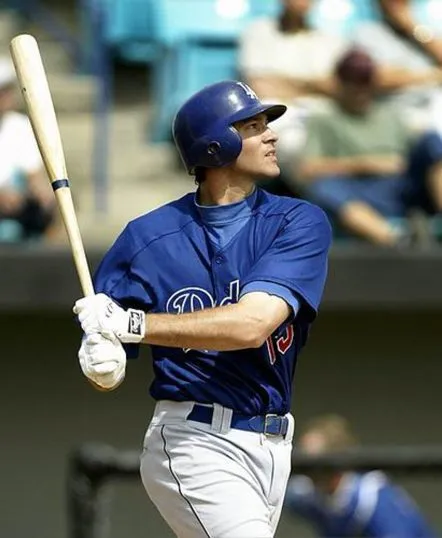 SHAWN GREEN Los Angeles Dodgers 2003 Majestic Throwback Baseball Jersey 