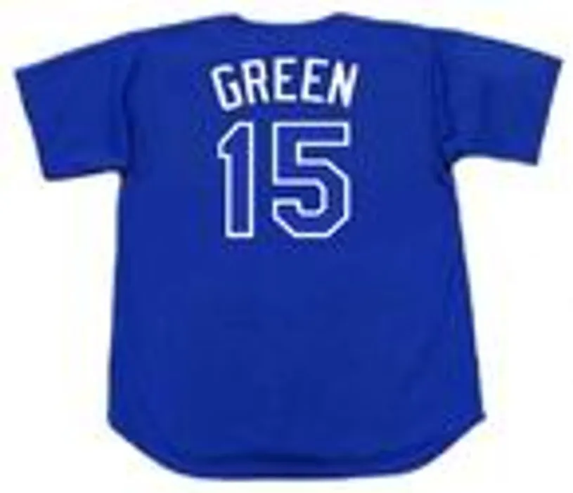SHAWN GREEN Los Angeles Dodgers 2003 Majestic Throwback Baseball Jersey 
