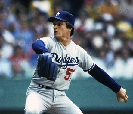 STEVE HOWE Los Angeles Dodgers 1981 Majestic Throwback Away Baseball Jersey 