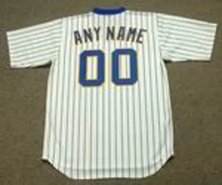 MILWAUKEE BREWERS 1980’s Majestic Cooperstown Throwback Home Jersey Customized “Any Name & Number(s)” 