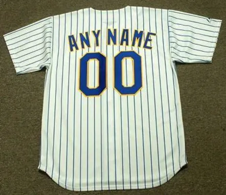 MILWAUKEE BREWERS 1990’s Majestic Cooperstown Jersey Customized “Any Name & Number(s)” 