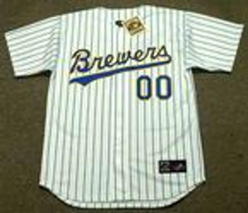 MILWAUKEE BREWERS 1990’s Majestic Cooperstown Jersey Customized “Any Name & Number(s)” 
