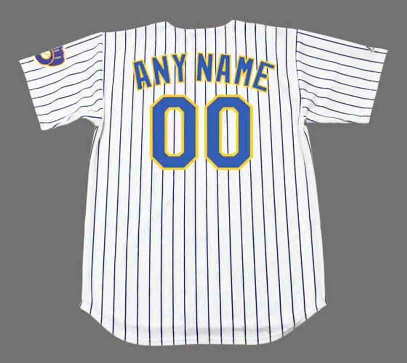 MILWAUKEE BREWERS Majestic Alternate Home Jersey Customized “Any Name & Number(s)” 