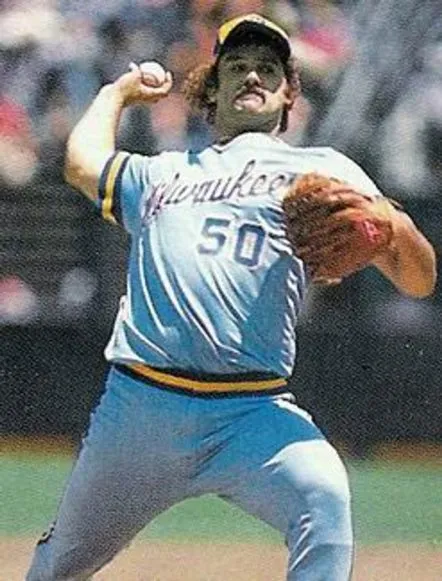 PETE VUCKOVICH Milwaukee Brewers 1982 Majestic Cooperstown Throwback Away Jersey 