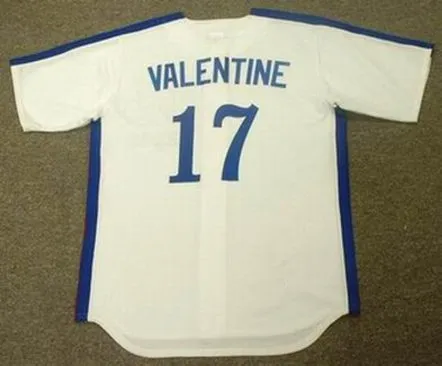 ELLIS VALENTINE Montreal Expos 1980 Majestic Cooperstown Throwback Home Baseball Jersey 