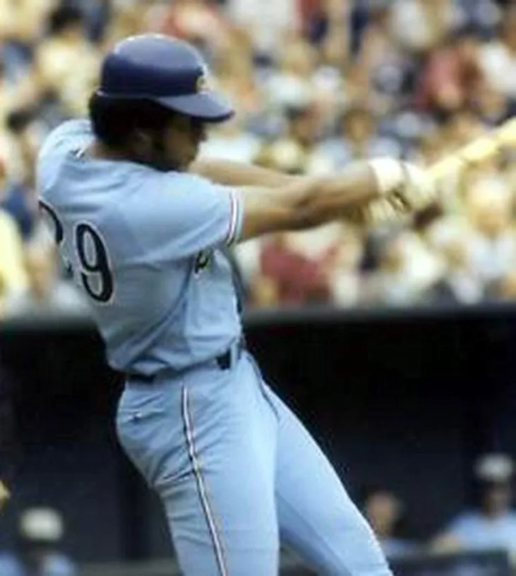 KEN SINGLETON Montreal Expos 1973 Majestic Cooperstown Away Baseball Jersey 