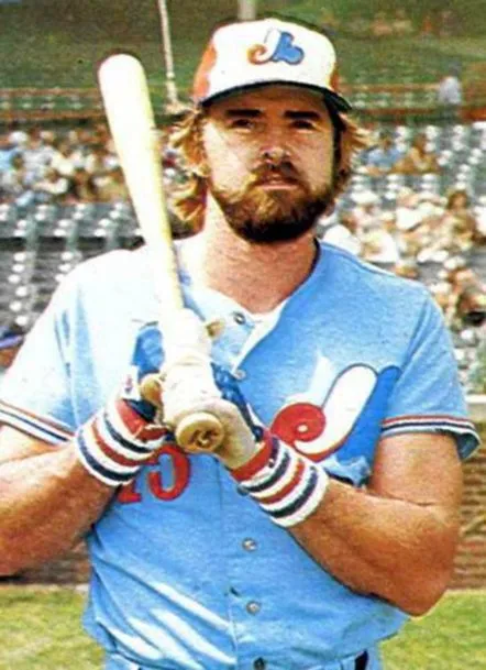 LARRY PARRISH Montreal Expos 1978 Majestic Cooperstown Away Baseball Jersey 