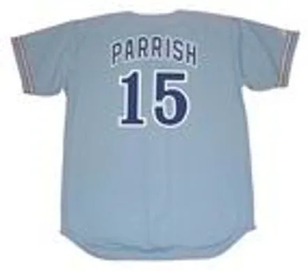 LARRY PARRISH Montreal Expos 1978 Majestic Cooperstown Away Baseball Jersey 