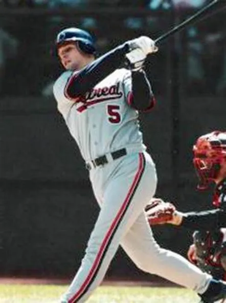 MICHAEL BARRETT Montreal Expos 2002 Majestic Throwback Home Baseball Jersey 