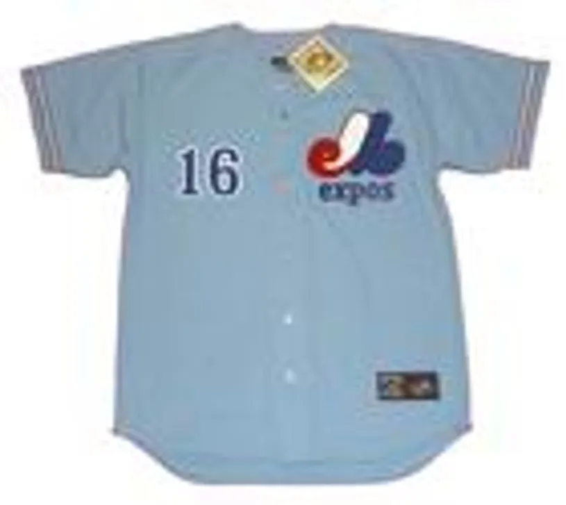 MIKE JORGENSEN Montreal Expos 1974 Majestic Cooperstown Away Baseball Jersey 