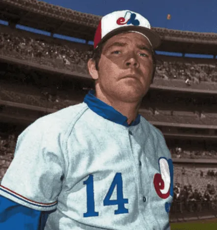 RON SWOBODA Montreal Expos 1971 Majestic Cooperstown Away Baseball Jersey 