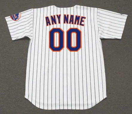 NEW YORK METS 1970’s Home Majestic Throwback Jersey Customized “Any Name & Number(s)” 