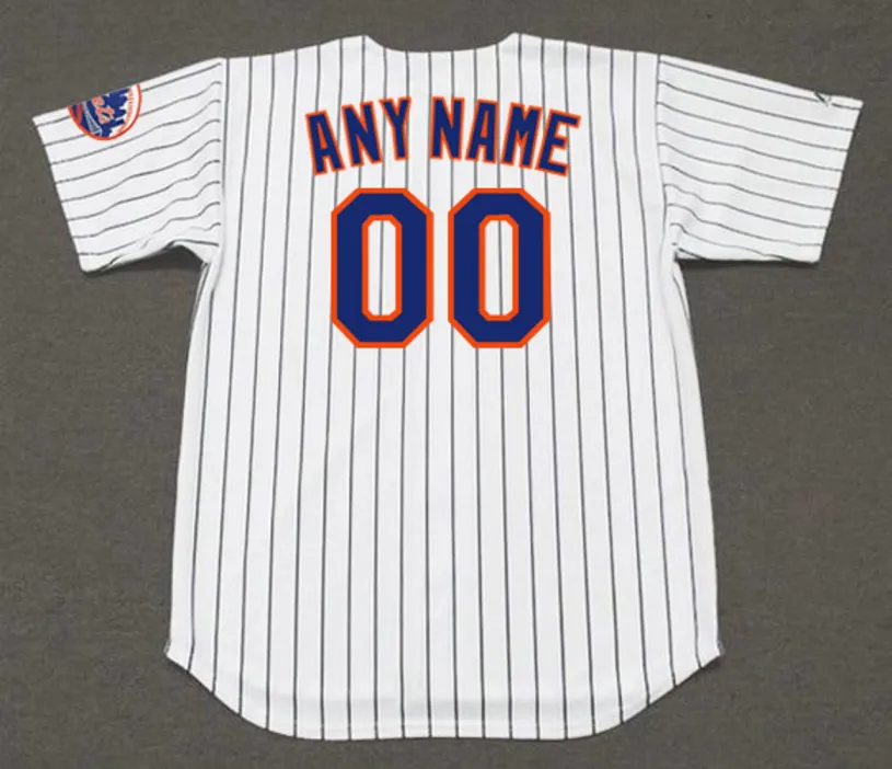 NEW YORK METS 1970’s Home Majestic Throwback Jersey Customized “Any Name & Number(s)” 
