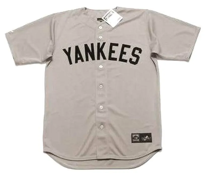 LOU GEHRIG New York Yankees 1929 Away Majestic Cooperstown Throwback Jersey 