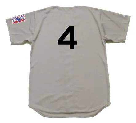 LOU GEHRIG New York Yankees 1939 Majestic Cooperstown Throwback Away Jersey 