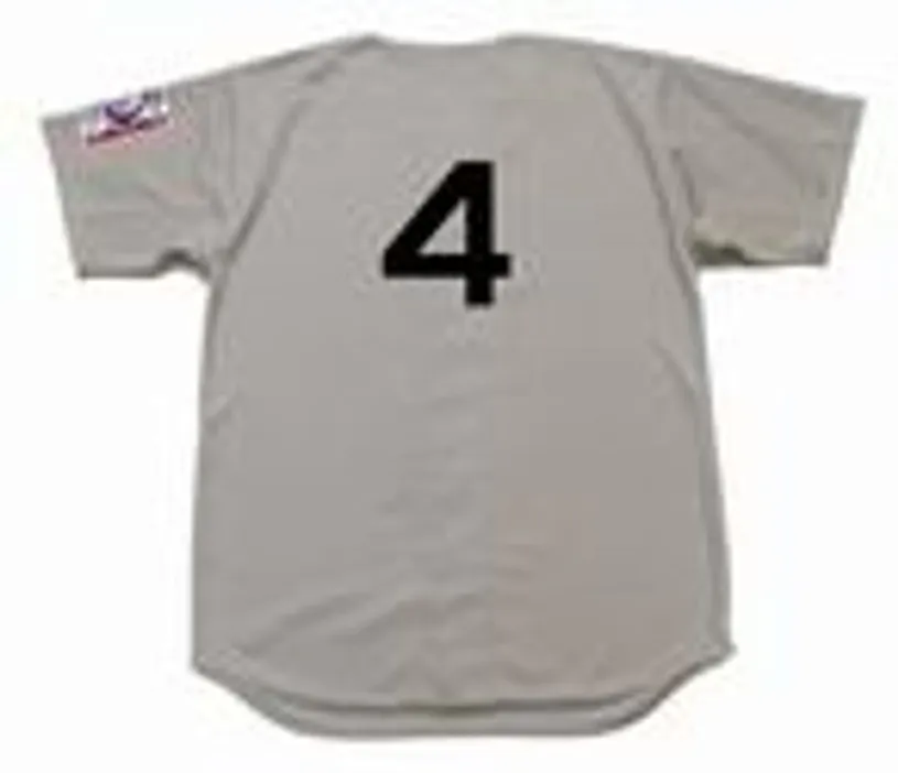 LOU GEHRIG New York Yankees 1939 Majestic Cooperstown Throwback Away Jersey 