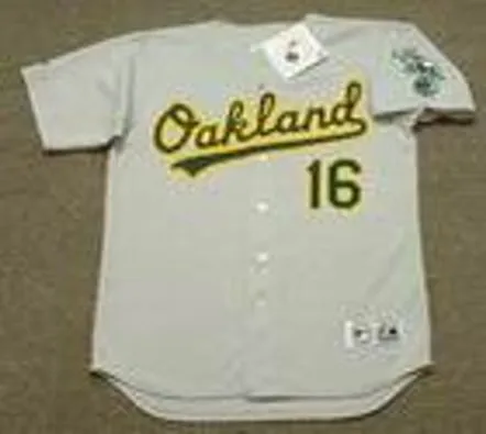 JASON GIAMBI Oakland Athletics 2002 Away Majestic Throwback Baseball Jersey 