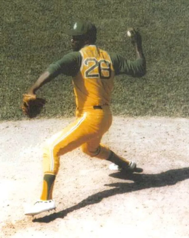 JIM “MUDCAT” GRANT Oakland Athletics 1969 Majestic Cooperstown Baseball Jersey 