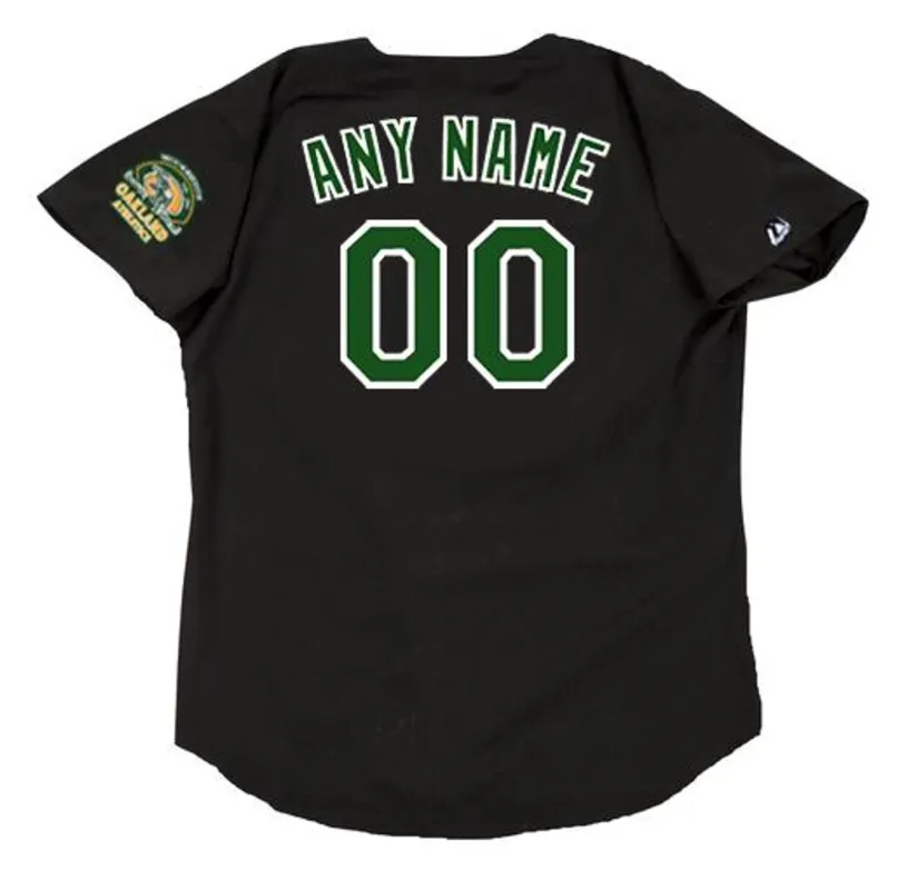 OAKLAND ATHLETICS 2000 Majestic Throwback Baseball Jersey Customized “Any Name &  Number(s)” 