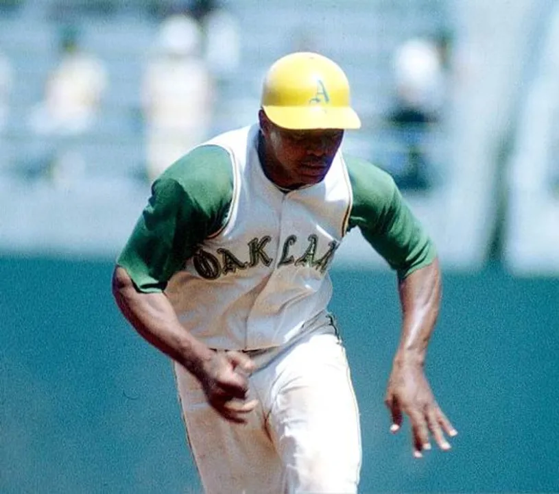 REGGIE JACKSON Oakland Athletics 1968 Majestic Baseball Throwback Jersey 