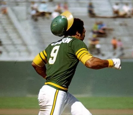 REGGIE JACKSON Oakland Athletics 1973 Away Majestic Baseball Throwback Jersey 
