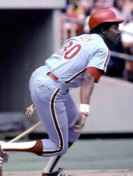 DAVE CASH Philadelphia Phillies 1976 Majestic Cooperstown Throwback Away Baseball Jersey 