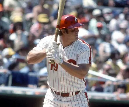 GREG LUZINSKI Philadelphia Phillies 1980 Majestic Cooperstown Throwback Home Baseball Jersey 