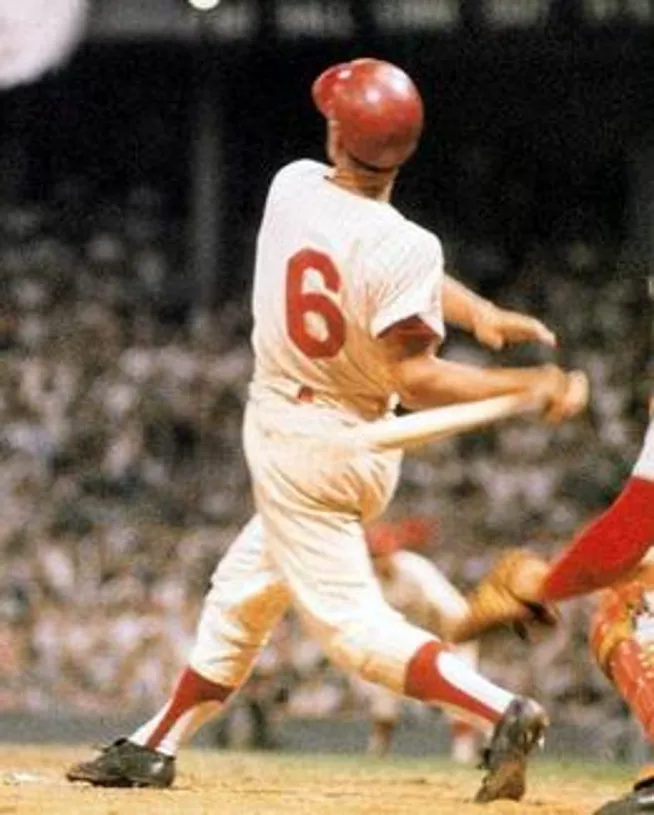 JOHNNY CALLISON Philadelphia Phillies 1960’s Majestic Throwback Baseball Jersey 