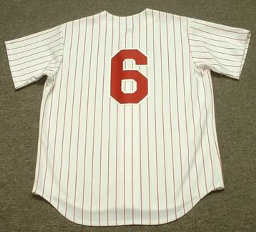 JOHNNY CALLISON Philadelphia Phillies 1960’s Majestic Throwback Baseball Jersey 