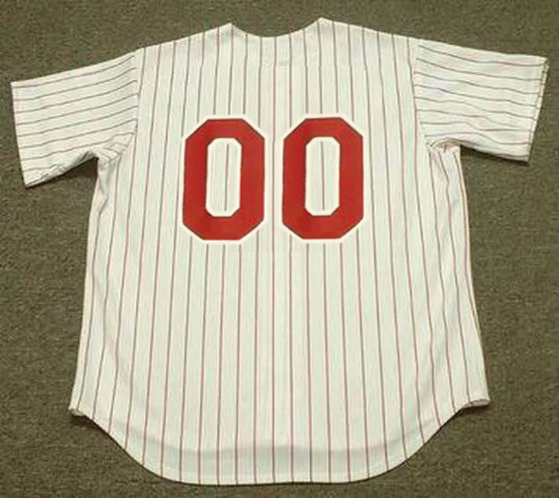 PHILADELPHIA PHILLIES 1960’s Majestic Throwback Home Jersey Customized “Any Name & Number(s)” 