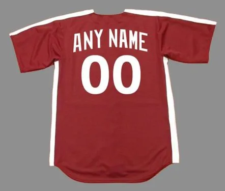 PHILADELPHIA PHILLIES 1979 Majestic Cooperstown Jersey Customized “Any Name & Number(s)” 