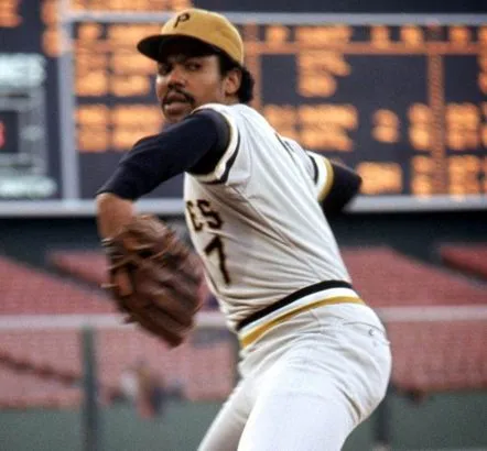 DOCK ELLIS Pittsburgh Pirates 1979 Majestic Cooperstown Home Baseball Jersey 