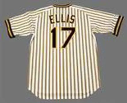 DOCK ELLIS Pittsburgh Pirates 1979 Majestic Cooperstown Home Baseball Jersey 