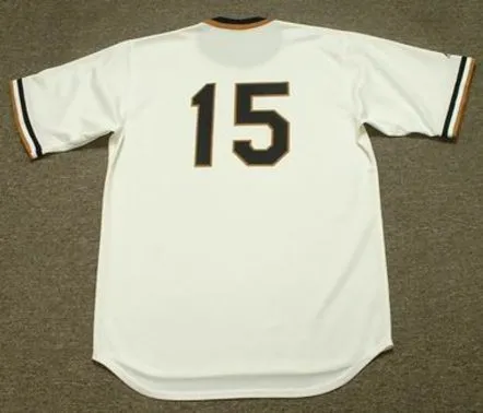 GENE CLINES Pittsburgh Pirates 1971 Majestic Cooperstown Throwback Baseball Jersey 