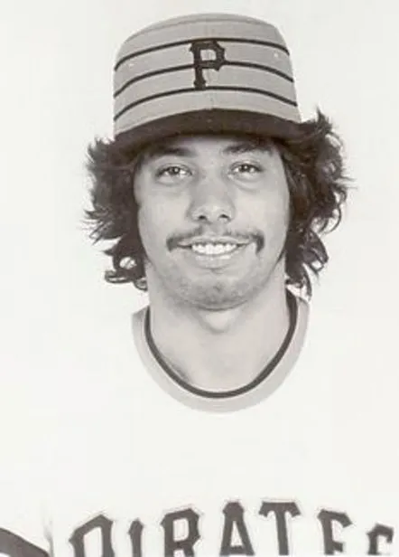 JOHN CANDELARIA Pittsburgh Pirates 1976 Majestic Cooperstown Throwback Baseball Jersey 