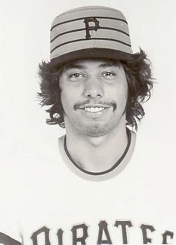 JOHN CANDELARIA Pittsburgh Pirates 1976 Majestic Cooperstown Throwback Baseball Jersey 