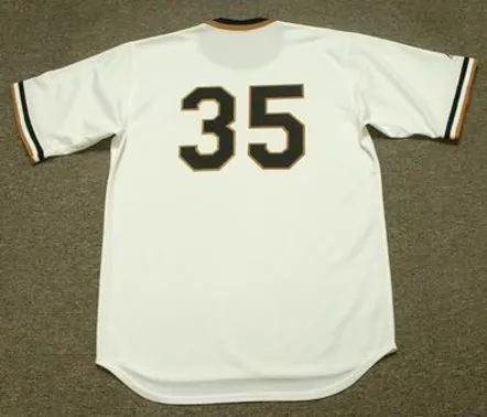 MANNY SANGUILLEN Pittsburgh Pirates 1971 Majestic Cooperstown Throwback Home Baseball Jersey 
