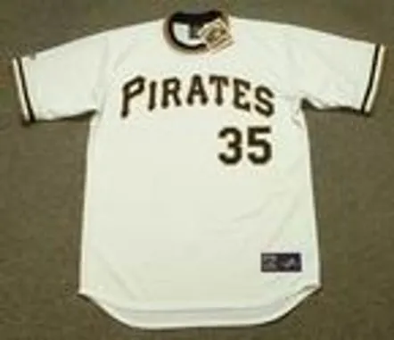 MANNY SANGUILLEN Pittsburgh Pirates 1971 Majestic Cooperstown Throwback Home Baseball Jersey 