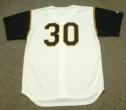 MAURY WILLS Pittsburgh Pirates 1967 Majestic Throwback Home Baseball Jersey 