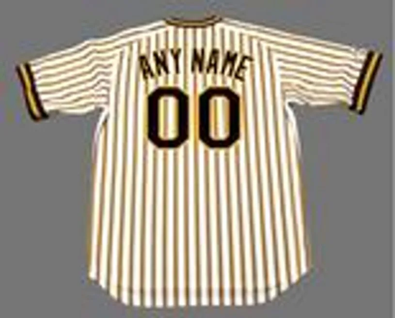 PITTSBURGH PIRATES 1978 Majestic Cooperstown Throwback Home Jersey Customized “Any Name & Number(s)” 