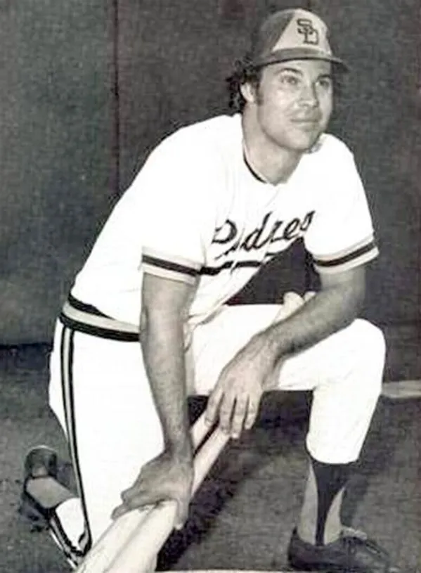 JOHNNY GRUBB San Diego Padres 1974 Majestic Cooperstown Home Baseball Jersey 