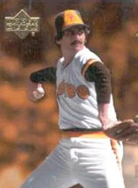 ROLLIE FINGERS San Diego Padres 1980 Majestic Cooperstown Throwback Home Baseball Jersey 