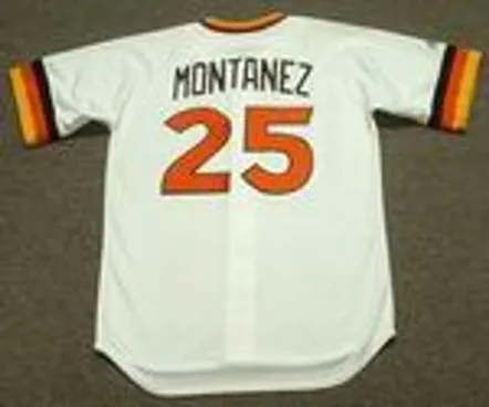 WILLIE MONTANEZ San Diego Padres 1980 Majestic Cooperstown Throwback Home Baseball Jersey 