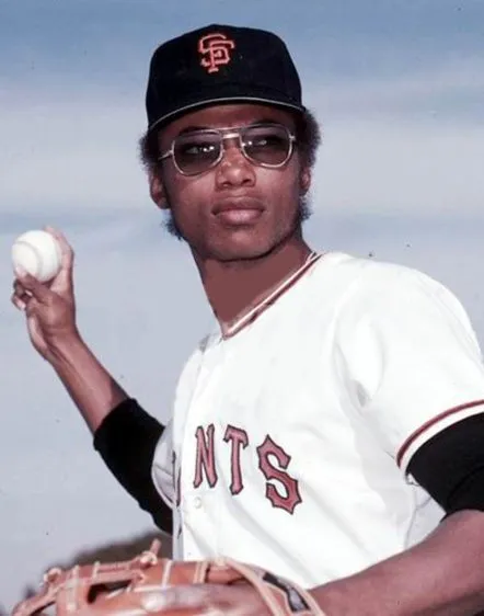 DERREL THOMAS San Francisco Giants 1975 Majestic Cooperstown Away Baseball Jersey 