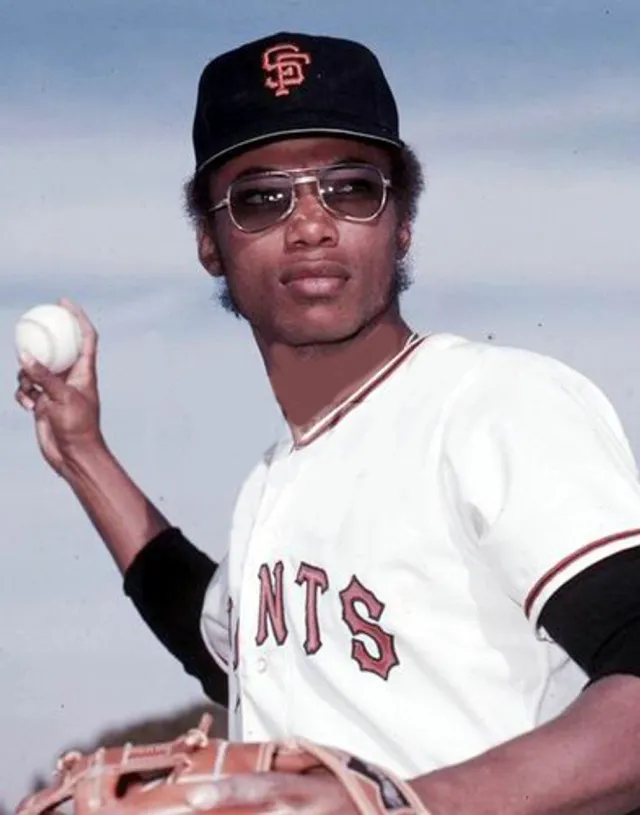 DERREL THOMAS San Francisco Giants 1975 Majestic Cooperstown Away Baseball Jersey 