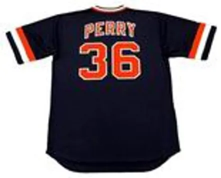 GAYLORD PERRY San Francisco Giants Majestic Cooperstown Throwback Baseball Jersey 