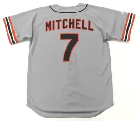 KEVIN MITCHELL San Francisco Giants 1989 Majestic Cooperstown Away Baseball Jersey 