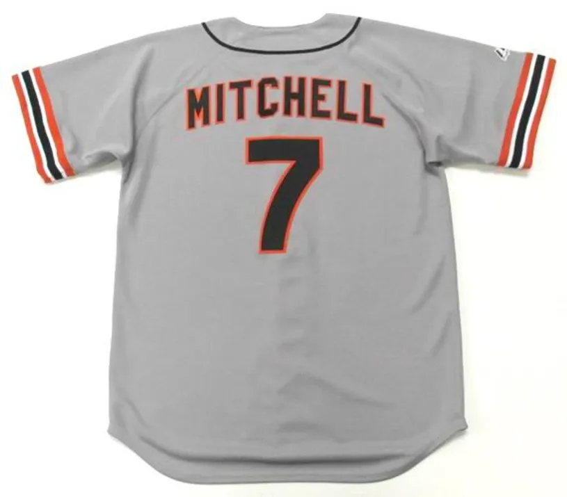 KEVIN MITCHELL San Francisco Giants 1989 Majestic Cooperstown Away Baseball Jersey 
