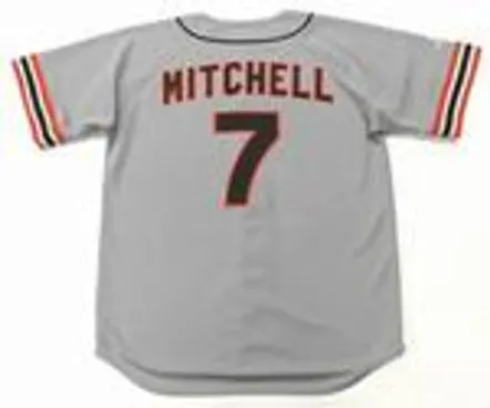 KEVIN MITCHELL San Francisco Giants 1989 Majestic Cooperstown Away Baseball Jersey 