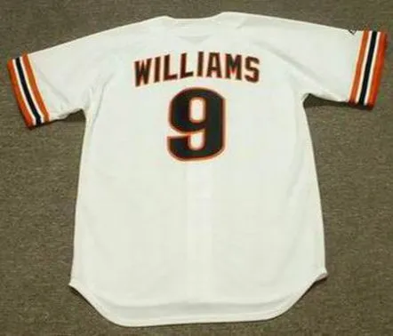MATT WILLIAMS San Francisco Giants 1989 Majestic Cooperstown Throwback Jersey 